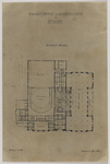 214823 Plattegrond voor een Beurs- en Marktgebouw te Utrecht.